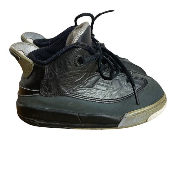 Jordan Dub Zero BT Toddler Size 8 Black Gray - Picture 4 of 8